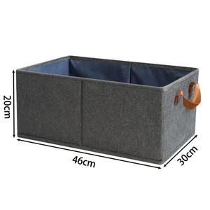 Clothing Organizer <b>Storage</b> <b>Box</b> Rectangle Large Capacity Steel Frame Support Foldable Wardrobe Closet Use - Product Image 5