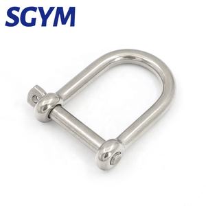 <span class=keywords><strong>Manille</strong></span> <span class=keywords><strong>large</strong></span> en acier inoxydable 316 pour applications de gréement maritime et industriel M5 M6 M8 M10 M12 32mm - Product Image 2