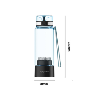 Bouteille d'eau riche en minéraux 450 ml avec technologie SPE, générateur d'ions portable 2000 PPB, sans BPA, certifié CE, production de haute pureté - Product Image 4
