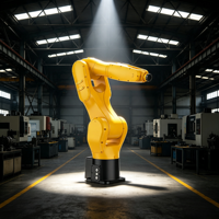 Bras robotisé industriel de bureau ARS1010A-121, charge utile de 10 kg, portée de 1210 mm, haute précision, manipulateur robotique multifonctionnel, 180 W