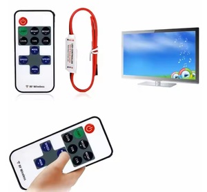 <span class=keywords><strong>Mini</strong></span> RF Control remoto de 11 teclas Atenuador LED Flexible 2835 Atenuadores de luz de neón con 4 canales de salida, Mono de un solo color a la medida del tiempo - Product Image 2