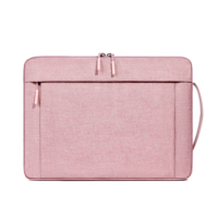 Housse pour ordinateur portable imperméable avec poignée latérale, doublure en peluche, antichoc, sac pour ordinateur portable MacBook Air Pro 13 14 15,6 pouces, tablette