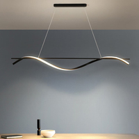 Lampe suspendue moderne, luminaire LED de forme spéciale, lustre nordique suspendu
