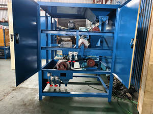 Titanyum demir cevheri ayırma makinesi kalay cevheri konsantre manyetik ayırıcı üç silindirler mıknatıs makinesi - Product Image 2