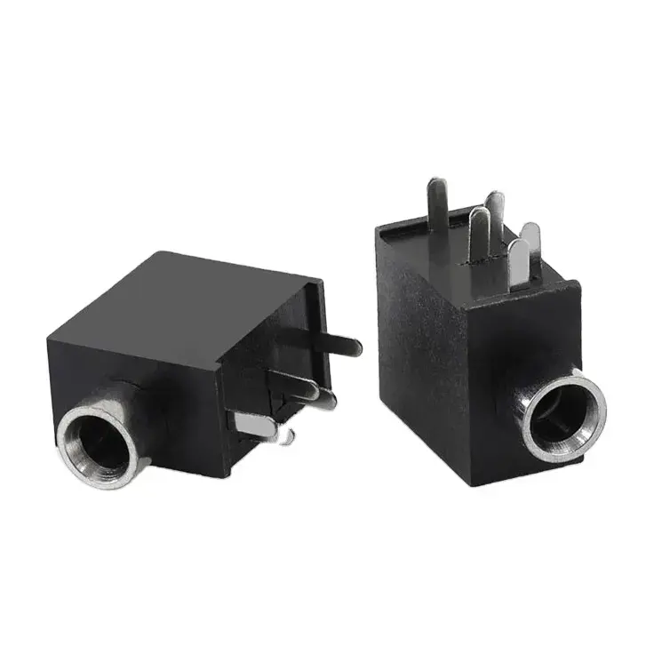 Conector de Audio de 3,5 MM, toma de Audio estéreo 3D, toma de Audio hembra para teléfono, auriculares de doble canal, Conector de interruptor de 5 pines para portátil