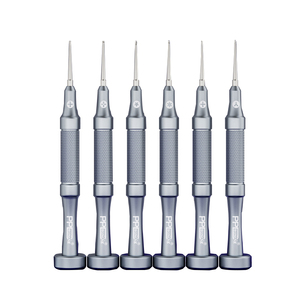 Ensemble de 6 embouts de <span class=keywords><strong>tournevis</strong></span> sans fil de précision PPD, kit de <span class=keywords><strong>tournevis</strong></span> <span class=keywords><strong>professionnel</strong></span>, perceuses portables, <span class=keywords><strong>tournevis</strong></span> plat isolé - Product Image 1