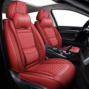 Coprisedili Universali Personalizzati per Auto, Set Completo per Cinque Posti in Pelle PU, Stile Business, Adatti a Vari Modelli di Auto - Product Image 2