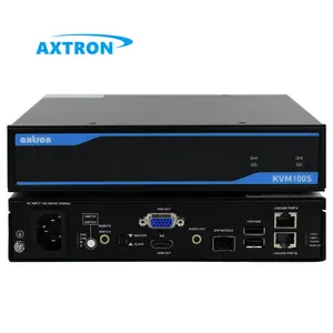 Industrial Grade Dual Monitor 1080P 60 Hz 500m 20km Extender Switch 2 in 1 HDM I KVM over Fiber