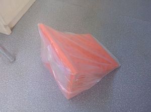 Cales de roue robustes en polyuréthane pour camions miniers et automobiles, capacité 120 tonnes, vente en gros usine - Product Image 4