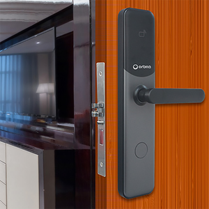 Système de contrôle d'accès ECO-141 2025 – Verrou antivol par carte et clé pour porte de chambre d'hôtel - Product Image 2