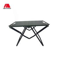 Table tactique pliable légère IGT, table de pique-nique portable pour l'extérieur, table multifonctionnelle pour le camping, les sports et la maison
