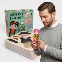 Cartes de jeu en papier épais de forme personnalisée avec finition UV |   Ensemble de puzzles en carton de 2 mm pour jeux éducatifs