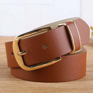 2020 गर्म बिक्री फैक्टरी थोक फैशन महिला सादे बेल्ट कस्टम लोगो 100% पु लेदर महिला बेल्ट - Product Image 4