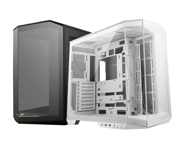 For MAG PANO 100L PZ WHITE Mid Tower Gaming Case ATX Aluminum Unibody Design Support Back Connect Motherboard PC Chassis