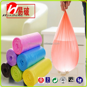 <span class=keywords><strong>Sacchi</strong></span> per rifiuti in plastica usa e getta tipo T-shirt/<span class=keywords><strong>Sacchi</strong></span> per <span class=keywords><strong>immondizia</strong></span> in HDPE MDPE LDPE con manici a vestaglia e laccio, per uso domestico - Product Image 4