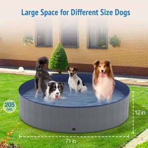 Haute qualité pliable bain <span class=keywords><strong>chien</strong></span> piscine <span class=keywords><strong>pour</strong></span> animaux de compagnie PVC extérieur intérieur Durable <span class=keywords><strong>pour</strong></span> <span class=keywords><strong>chien</strong></span> chat bain piscine enfants <span class=keywords><strong>jeux</strong></span> <span class=keywords><strong>d</strong></span>'<span class=keywords><strong>eau</strong></span> - Product Image 5