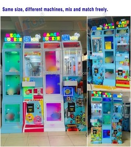 Lifun Piccola Macchina Artiglio per Giocattoli Arcade, Giochi a Moneta con Peluche, Mega Mini Claw Machine con Cabinet in Metallo per Sala Giochi, Regalo - Product Image 3
