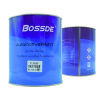 Primaire de surface Bossde 2K à séchage rapide et facile à poncer, peinture de sous-couche automobile en aérosol pour réparation de carrosserie, peinture de finition et peinture pour meubles