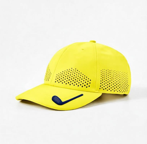 Gorras de Béisbol Lisas Unisex de 5/6 Paneles al por Mayor, con Orificios Cortados con Láser, de Poliéster de Alto Rendimiento, para Deportes y Golf - Product Image 3