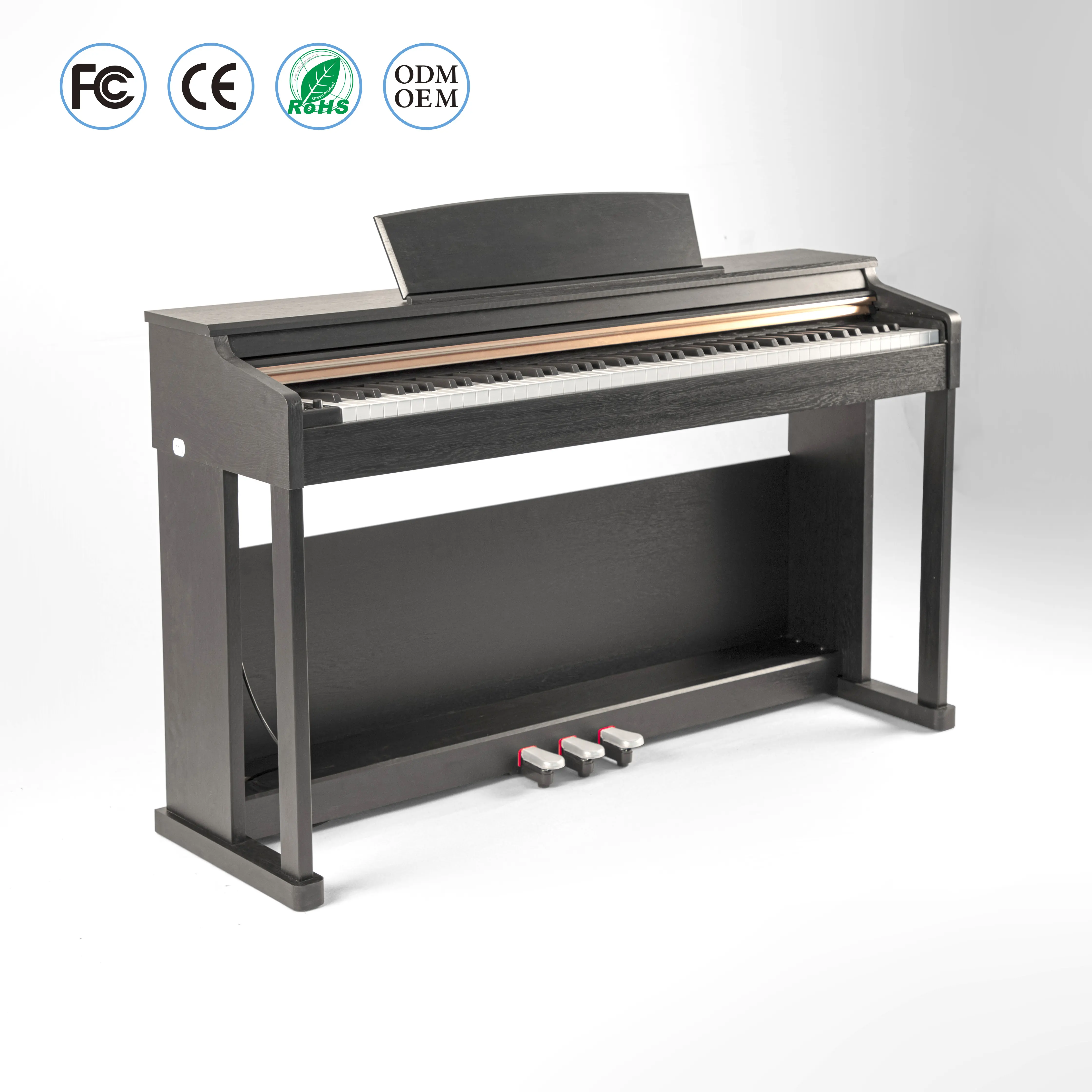 Hxs 88 कुंजी भारित डिजिटल पियानो रोलैंड कीबोर्ड पियानो इलेक्ट्रिक पियानो अन्य संगीत वाद्ययंत्र और सहायक उपकरण
