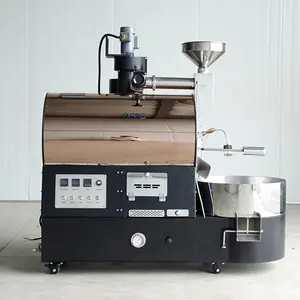 دونجي بواسطة 2000-7000g محمصة قهوة مقهى التدريب المنزل القهوة آلة تحميص الفول