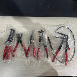 Juego de 5 alicates de sujeción de cables para reparación de automóviles, de acero con alto contenido de carbono, para mantenimiento de automóviles - Product Image 2