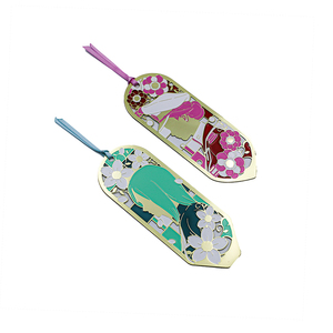 Marcapáginas de cartón personalizados al por mayor, marcapáginas de esmalte, marcapáginas de anime, marcapáginas de cadena - Product Image 3