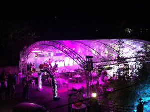 Aleación de aluminio Peso ligero Fuerte Resistente 290*290MM 400*400MM Spigot Truss Stage System Truss Displays - Product Image 5