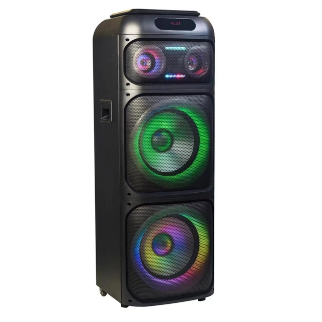 OEM Double 15 Inch Party Box Speaker Outdoor Big Power Wireless Portable Karaoke Speakers