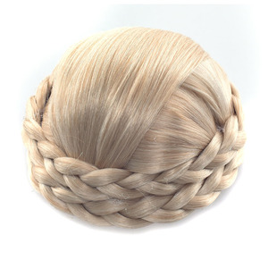 Molde para Moños de <span class=keywords><strong>Donut</strong></span>, Moños de <span class=keywords><strong>Pelo</strong></span> Sintético para Ballet Infantil y Moños de Calcetín, Peinado Fácil, Herramienta Profesional de Salón - Product Image 4