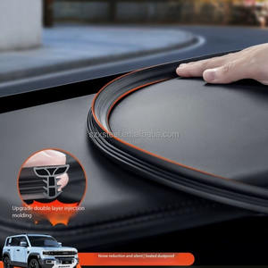 Tira de sellado de Control Central, aislamiento acústico para coche completo, reducción de ruido, accesorios modificados, Interior para Equation Leopard 8 - Product Image 1
