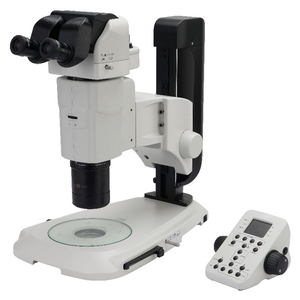Microscopio Stereo Zoom Motorizzato BestScope BS-3090M con Sistema Ottico Galileo a Parallelo Infinito per la Ricerca sulle Zebrafish - Product Image 1