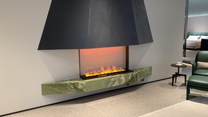 Chimenea de decoración LED moderna con llama de control remoto, tira de luz de decoración eléctrica para interiores y exteriores - Product Image 6