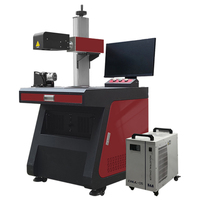 Sistema de Marcado Láser UV Galvo 3D Industrial CKMACHINE de 30W JPT, Marcado de Precisión en Vidrio Curvo, Cerámica e Instrumentos, Nuevo Formato DXF