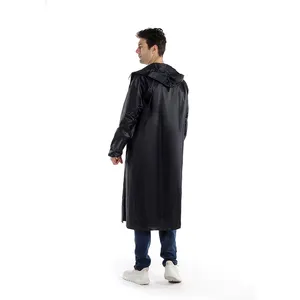 Großhandel Best Long Hooded Raincoat Regen bekleidung Für Männer Frauen