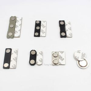 Magnetic <b>Tag</b> Strong Premium Neodymium Name <b>Tag</b> <b>ID</b> Badge Magnets Magnetic Name Badge - Product Image 1
