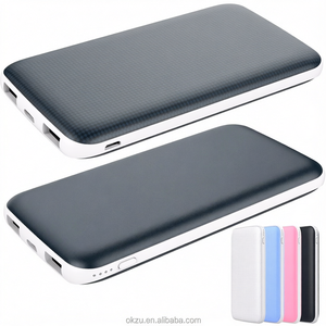 แบตเตอรี่สำรองพกพา 10000mAh ชาร์จได้สองพอร์ต USB Type C ดีไซน์บางเฉียบ เหมาะสำหรับการเดินทางกลางแจ้ง - Product Image 1