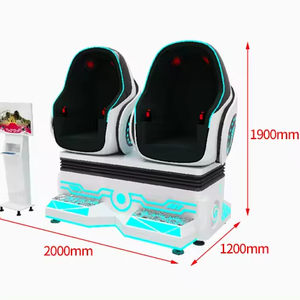<span class=keywords><strong>2</strong></span> CHỖ NGỒI 9D VR trứng ghế trong nhà/ngoài trời 3D chuyển động đi xe trò chơi bằng gỗ/kim loại roller coaster cho nhà trung tâm mua sắm hoặc sân bay - Product Image 1