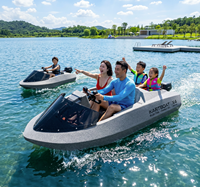 Bateau électrique de qualité commerciale pour karting |   Bateau de course aquatique durable F pour les attractions touristiques
