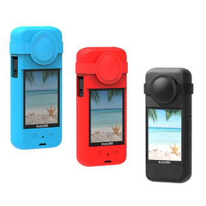 Nuevos Productos Insta <span class=keywords><strong>360</strong></span> <span class=keywords><strong>One</strong></span> X3, Paquete de Cámara, Funda Protectora de Silicona, Protector de Lente, Accesorios para Insta360 X3 - Product Image 1