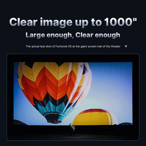 Projecteur laser Alpd 4K Formovie X5 Pro, 2500 lumens Cvia, audio cinématique, mise au point automatique, système de cinéma maison de 100 à 1000 pouces - Product Image 4