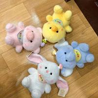 Peluche d'éléphant mignonne et douce Beyman de 8 pouces, rembourrage en coton PP, jouet à lancer pour mariage, poupée pour machine à griffes, cadeau promotionnel transfrontalier