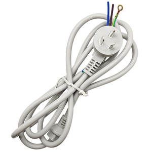 Cable de Alimentación de Tres Clavijas y 10 A para Lavadora, Cable de Cobre Puro para Refrigerador, Cable de Extensión de 1.8 m/2.5 m - Product Image 4