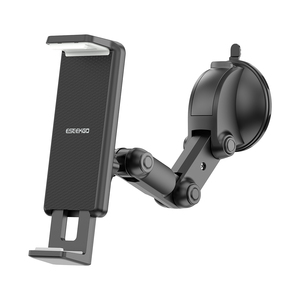 Soporte de ventosa para teléfono de coche con logotipo OEM, de ABS, estable, giratorio 360 grados, con clip, universal, compatible con teléfonos de 4.7'' a 11''. - Product Image 2