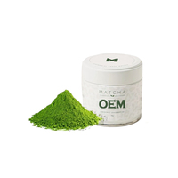 Thé vert matcha en vrac 30g, disponible en marque privée, matcha biologique de qualité cérémonielle en poudre