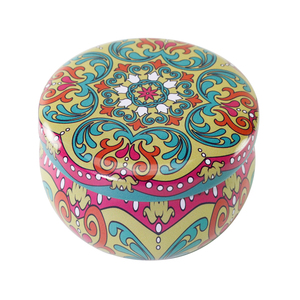 Vela de cera de soja pequena jasmine, venda quente, jarra de lata, flor perfumada - Product Image 5