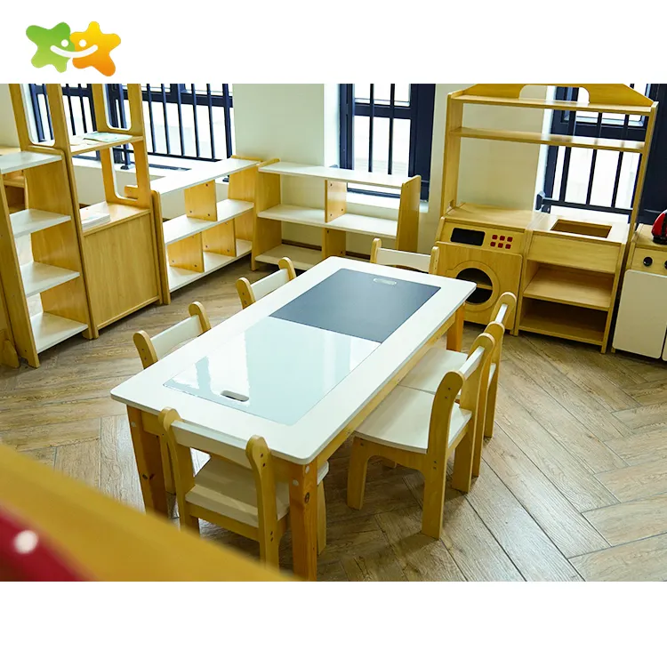 Early Education Center Daycare Toys Wooden Durable Daycare Center Furniture