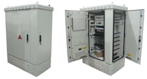 W-TEL IP65 Single Compartment Double Door <b>Dust</b> Proof 42U Outdoor Cabinet for Telecom Station - Product Image 6