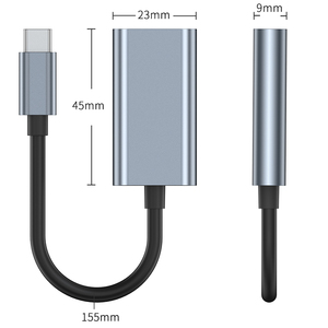 HD chuyển đổi Loại C để nữ <span class=keywords><strong>HDMI</strong></span> nhôm bện cáp adapter 4K 30Hz Loại C Cáp C để HDTV nữ Giao Diện Adapter - Product Image 4