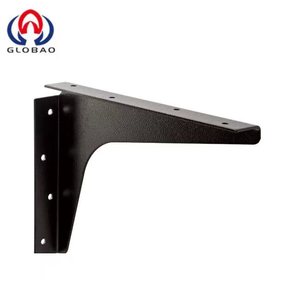 رف قابل للطي, رف أسود قابل للطي ، زاوية حامل قابل للتعديل ، دعامة للأثاث - Product Image 4